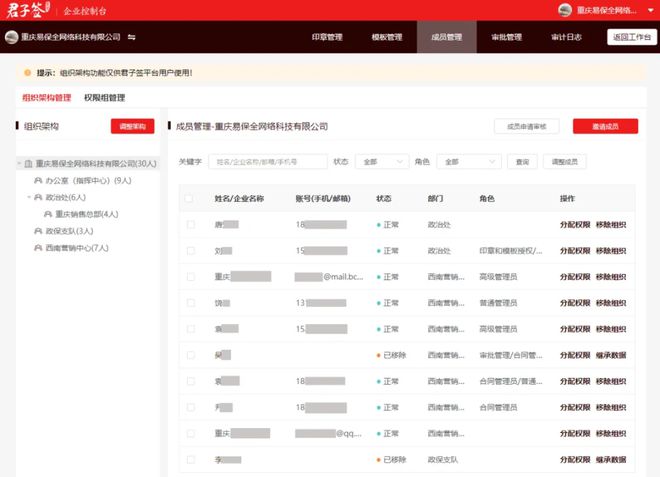 九游體育網(wǎng)站：君子簽電子合同「批量簽」：千份合同一鍵簽簽字蓋章更精準(zhǔn)(圖2)