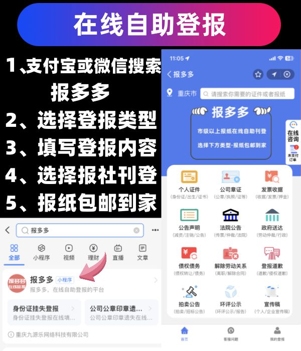 廈門日?qǐng)?bào)公章登報(bào)(圖2)