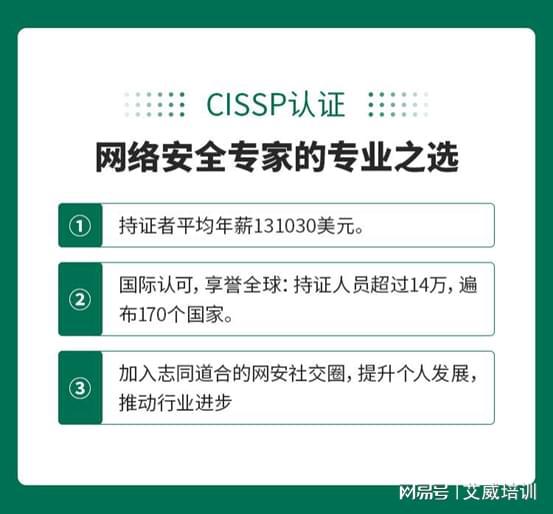 九游體育網(wǎng)站：怎么參加CISSP考試？CISSP需求還大嗎？2025年認證有多香？(圖3)