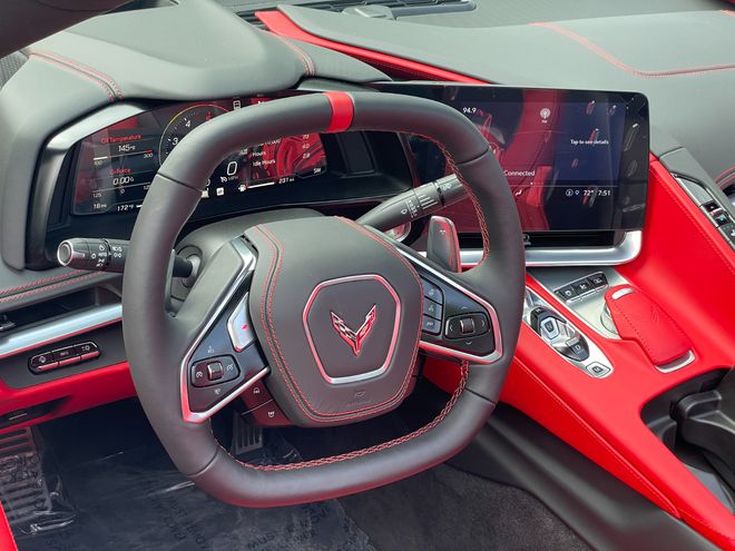 2024款雪佛蘭科爾維特C8現(xiàn)車感受美系超跑獨具一格的魅力(圖2)
